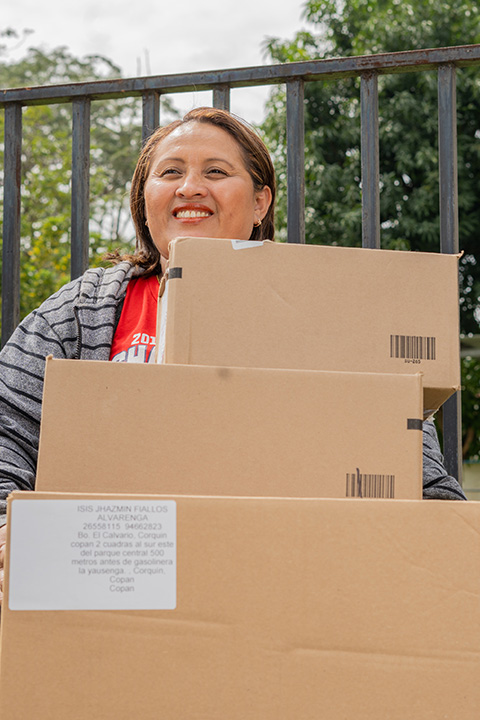 Entrega de encomienda SERCARGO